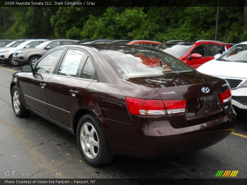 Dark Cinnamon / Gray 2006 Hyundai Sonata GLS