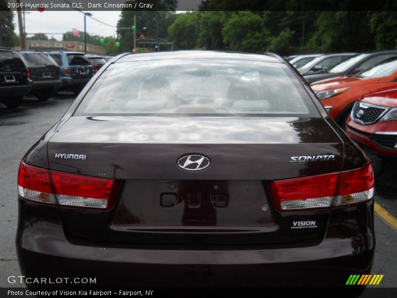 Dark Cinnamon / Gray 2006 Hyundai Sonata GLS
