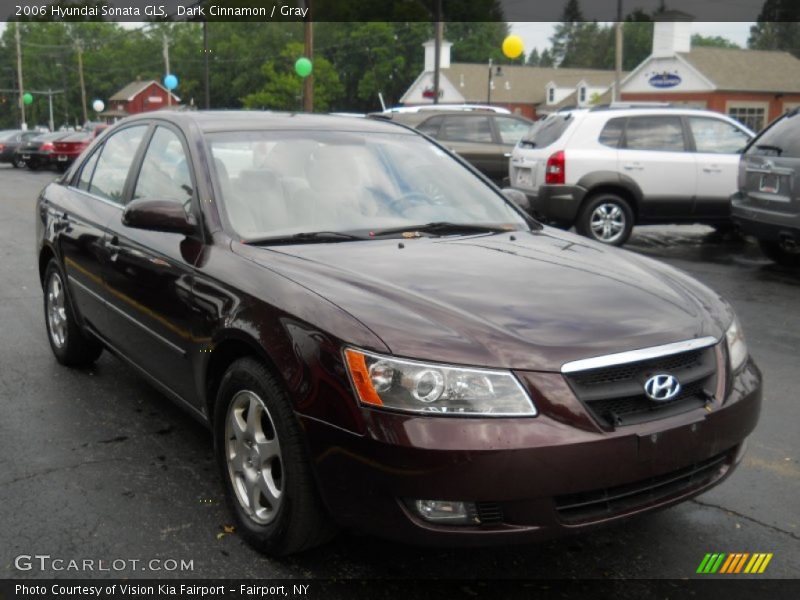 Dark Cinnamon / Gray 2006 Hyundai Sonata GLS