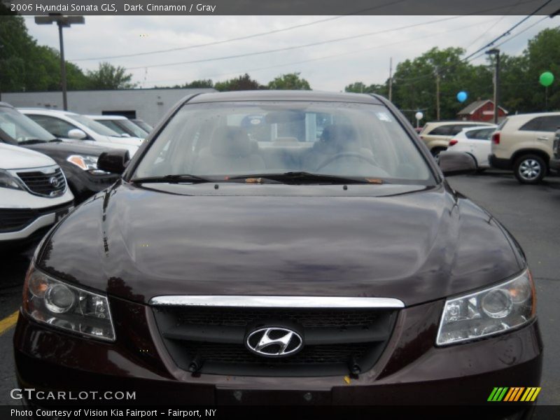 Dark Cinnamon / Gray 2006 Hyundai Sonata GLS
