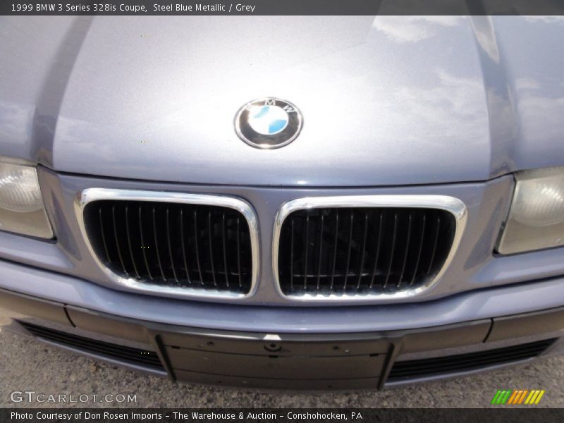 Steel Blue Metallic / Grey 1999 BMW 3 Series 328is Coupe