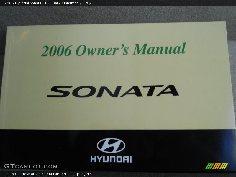 Dark Cinnamon / Gray 2006 Hyundai Sonata GLS