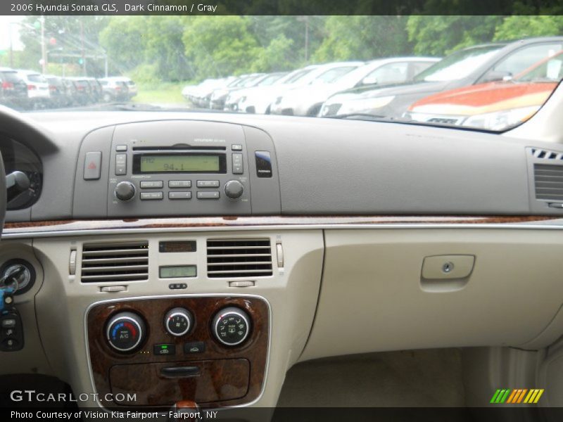 Dark Cinnamon / Gray 2006 Hyundai Sonata GLS