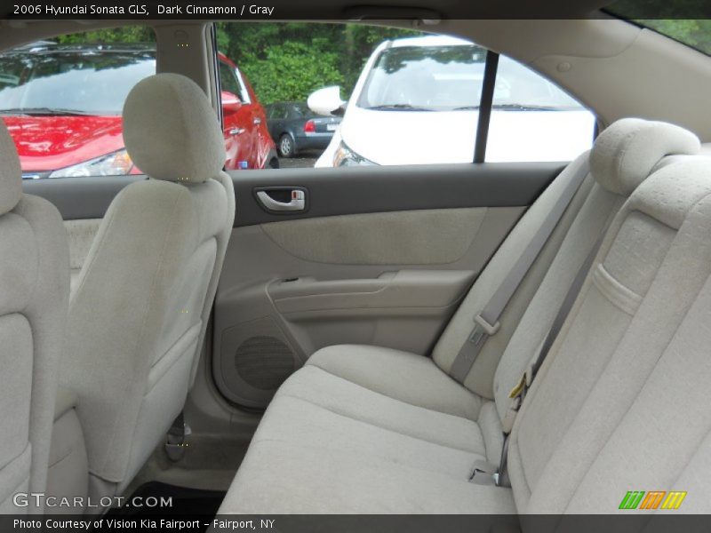 Dark Cinnamon / Gray 2006 Hyundai Sonata GLS