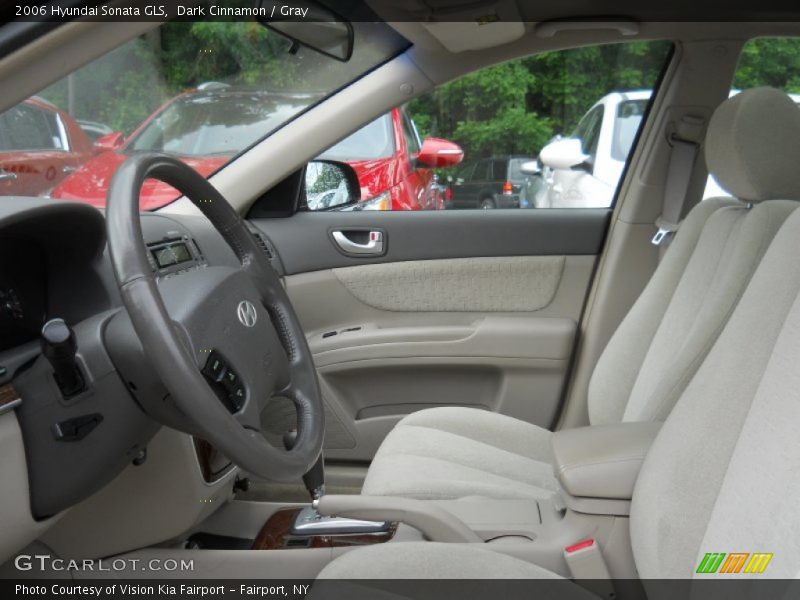 Dark Cinnamon / Gray 2006 Hyundai Sonata GLS