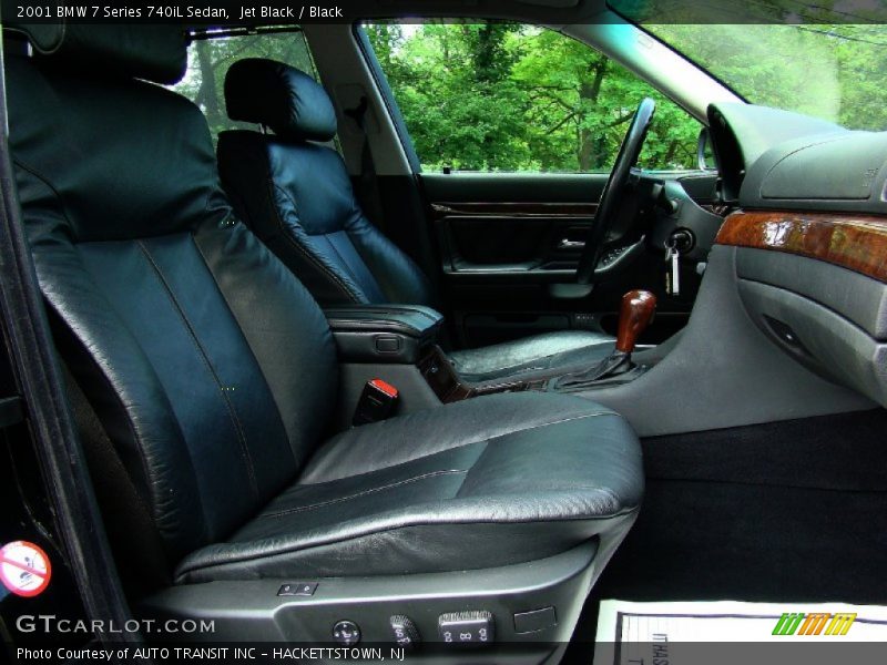 Jet Black / Black 2001 BMW 7 Series 740iL Sedan