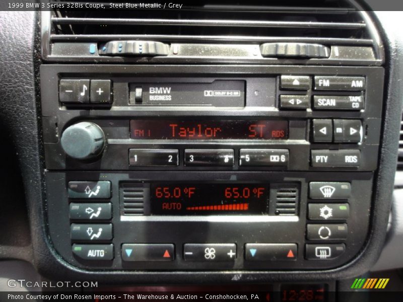 Controls of 1999 3 Series 328is Coupe