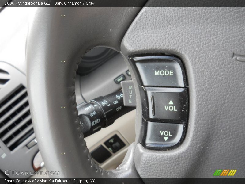 Dark Cinnamon / Gray 2006 Hyundai Sonata GLS