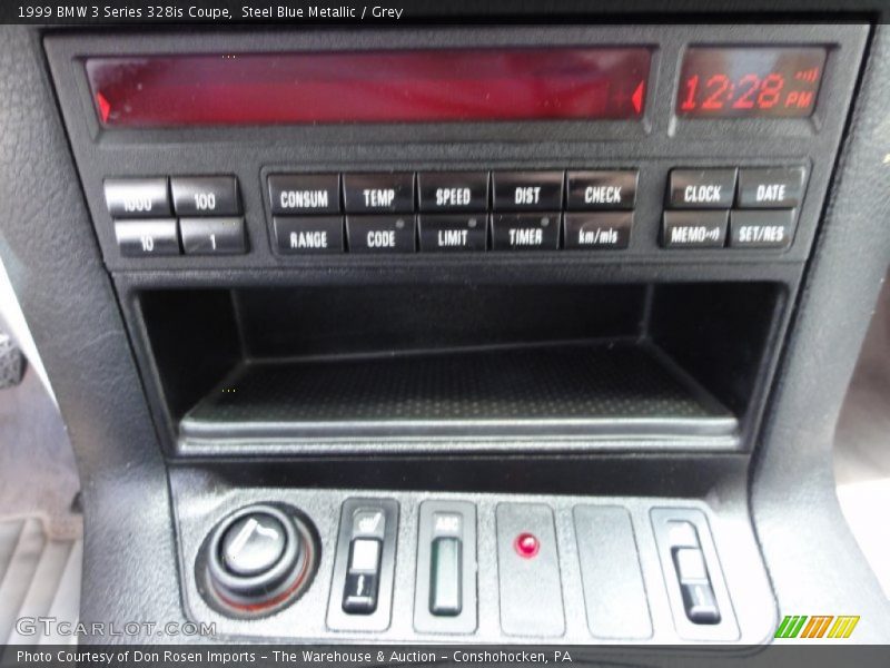 Controls of 1999 3 Series 328is Coupe