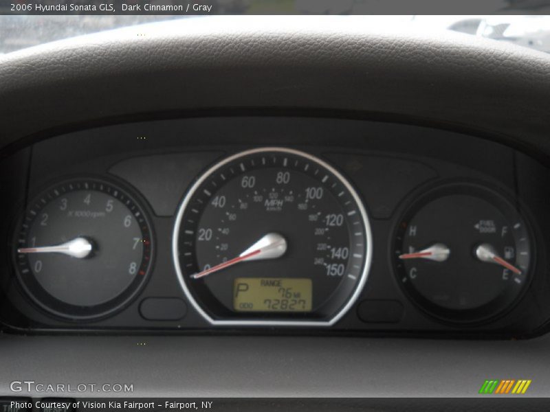 Dark Cinnamon / Gray 2006 Hyundai Sonata GLS