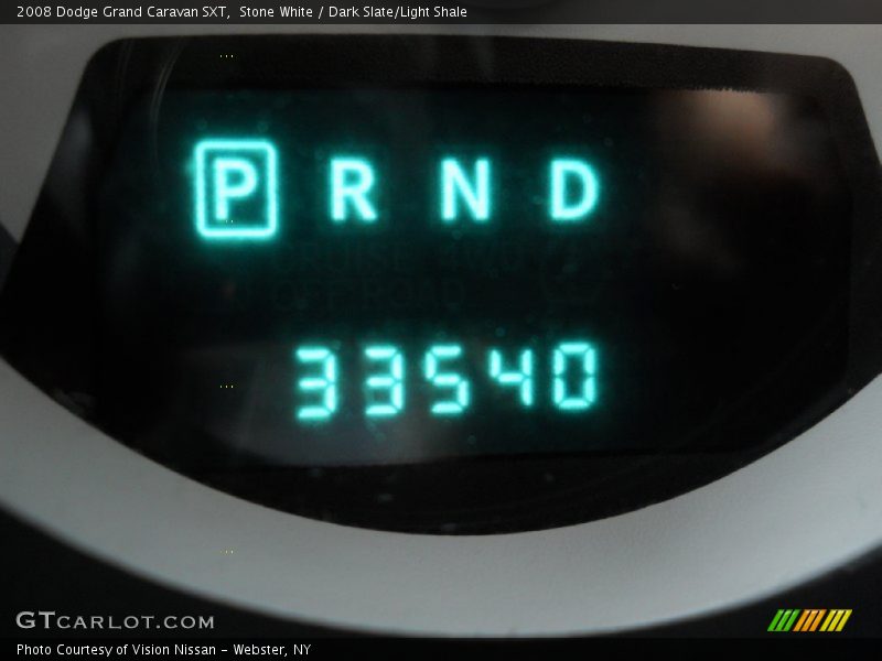 Stone White / Dark Slate/Light Shale 2008 Dodge Grand Caravan SXT