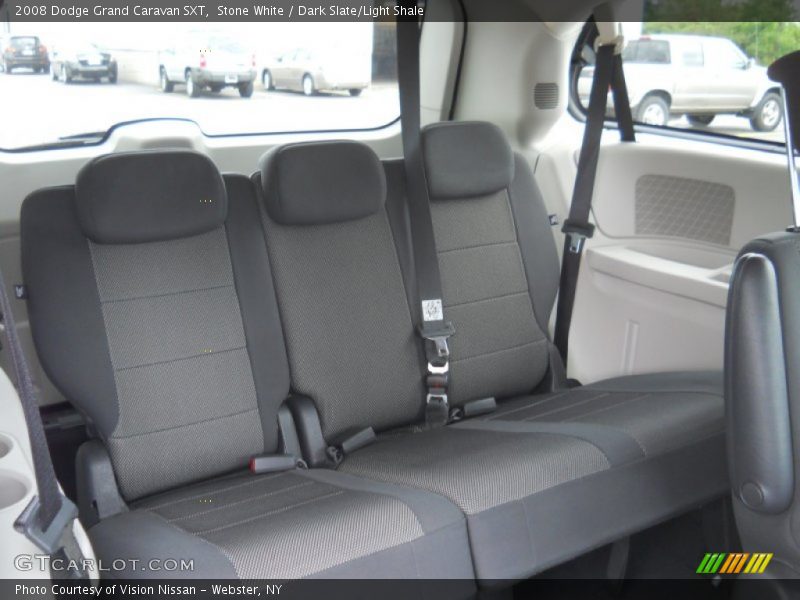Stone White / Dark Slate/Light Shale 2008 Dodge Grand Caravan SXT