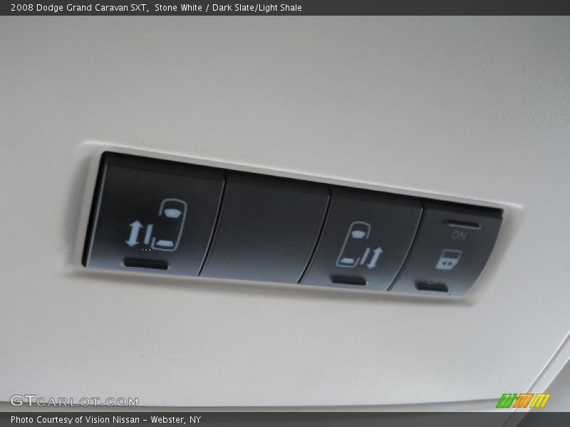 Stone White / Dark Slate/Light Shale 2008 Dodge Grand Caravan SXT