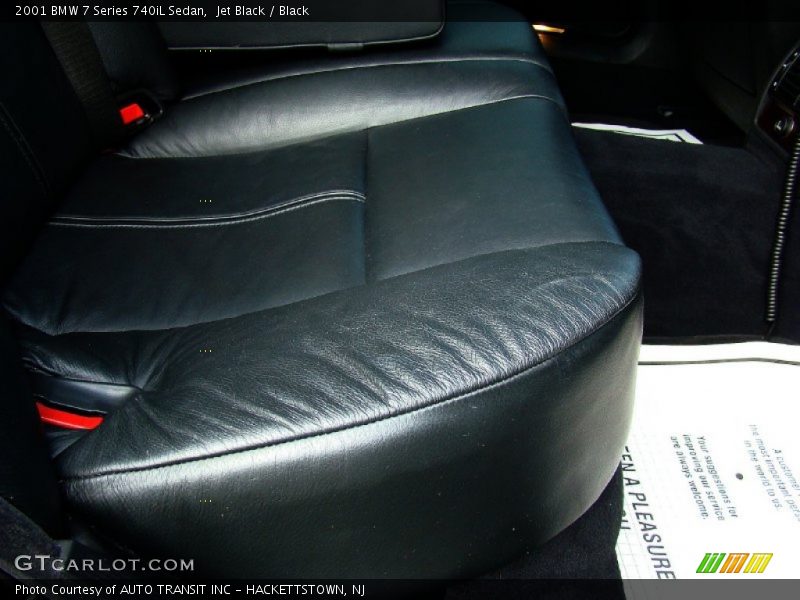 Jet Black / Black 2001 BMW 7 Series 740iL Sedan