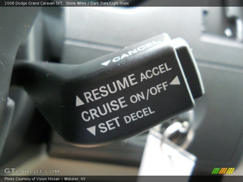Stone White / Dark Slate/Light Shale 2008 Dodge Grand Caravan SXT