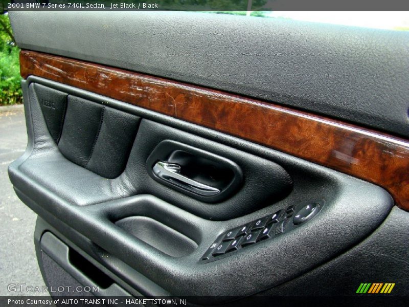 Jet Black / Black 2001 BMW 7 Series 740iL Sedan