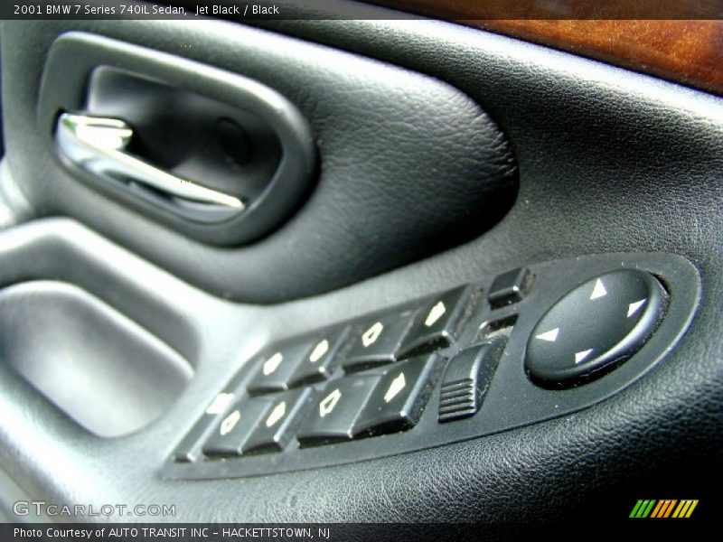 Jet Black / Black 2001 BMW 7 Series 740iL Sedan