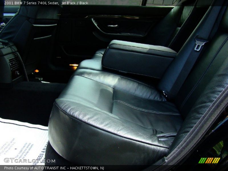Jet Black / Black 2001 BMW 7 Series 740iL Sedan