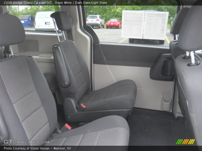 Stone White / Dark Slate/Light Shale 2008 Dodge Grand Caravan SXT