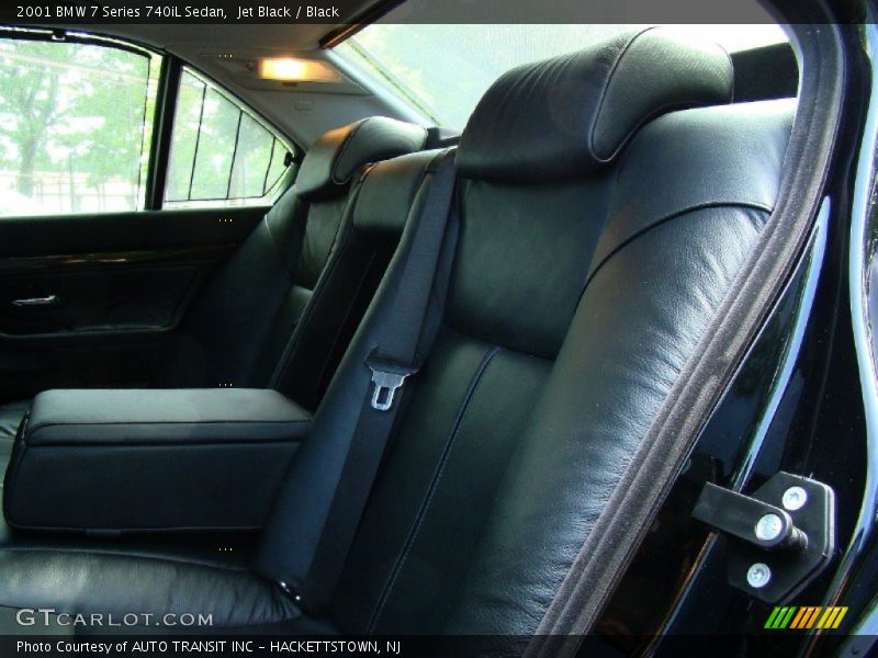 Jet Black / Black 2001 BMW 7 Series 740iL Sedan