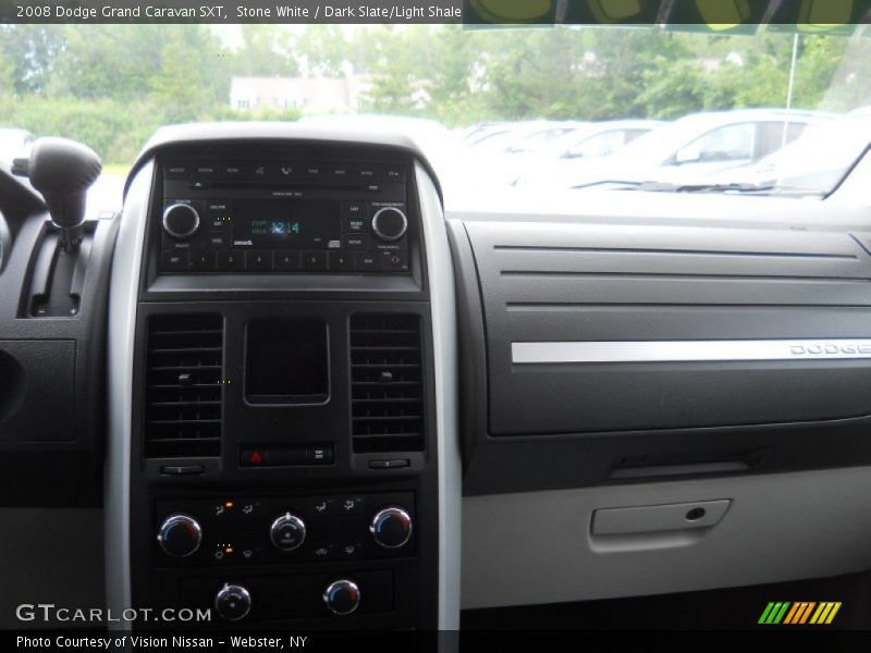 Stone White / Dark Slate/Light Shale 2008 Dodge Grand Caravan SXT