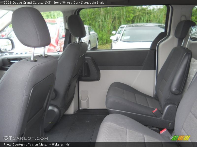Stone White / Dark Slate/Light Shale 2008 Dodge Grand Caravan SXT