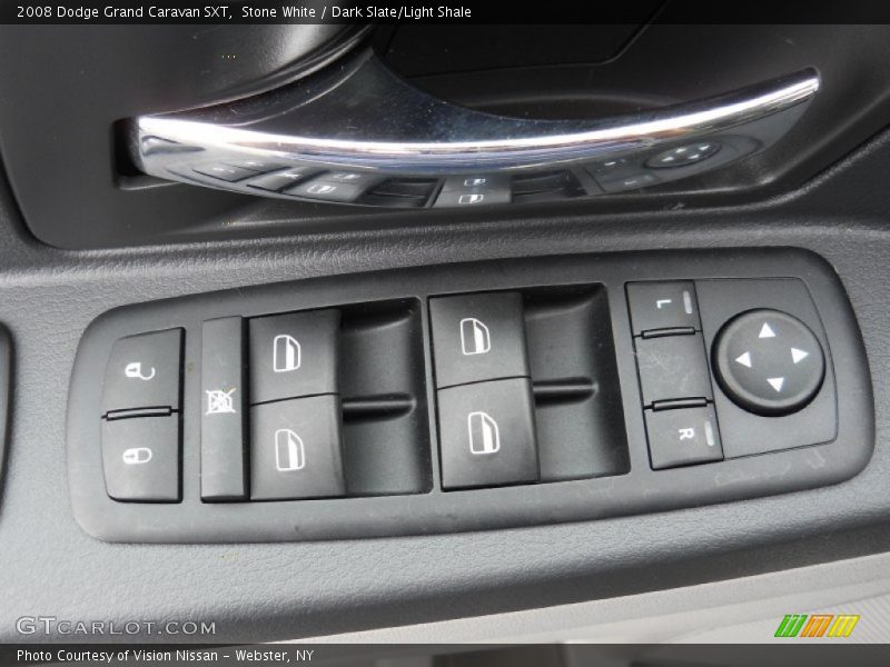 Stone White / Dark Slate/Light Shale 2008 Dodge Grand Caravan SXT