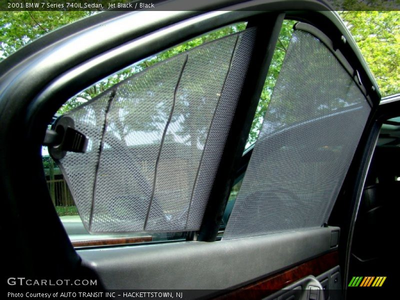 Jet Black / Black 2001 BMW 7 Series 740iL Sedan