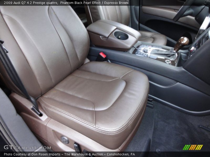  2009 Q7 4.2 Prestige quattro Espresso Brown Interior