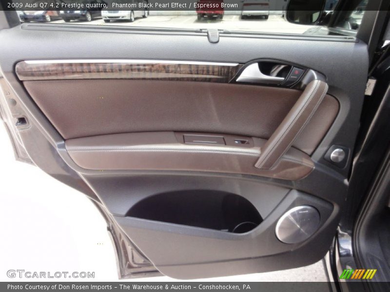 2009 Q7 4.2 Prestige quattro Espresso Brown Interior