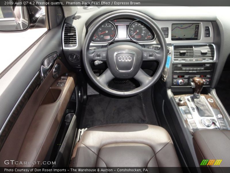  2009 Q7 4.2 Prestige quattro Espresso Brown Interior