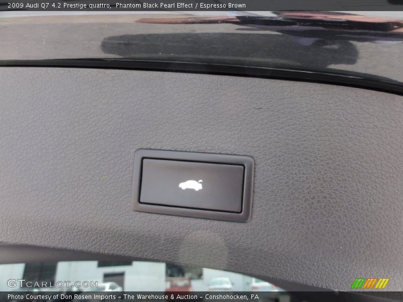 Phantom Black Pearl Effect / Espresso Brown 2009 Audi Q7 4.2 Prestige quattro