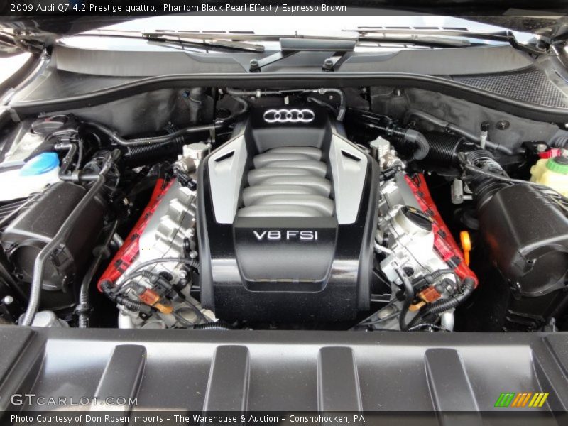  2009 Q7 4.2 Prestige quattro Engine - 4.2 Liter FSI DOHC 32-Valve VVT V8