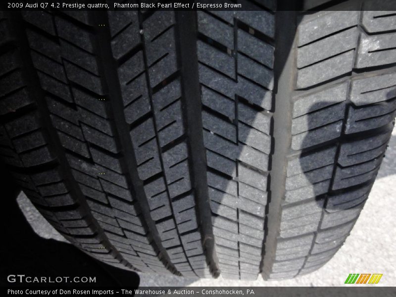 Phantom Black Pearl Effect / Espresso Brown 2009 Audi Q7 4.2 Prestige quattro