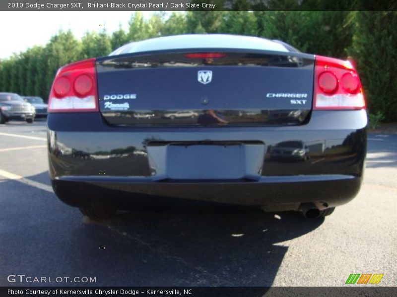 Brilliant Black Crystal Pearl / Dark Slate Gray 2010 Dodge Charger SXT
