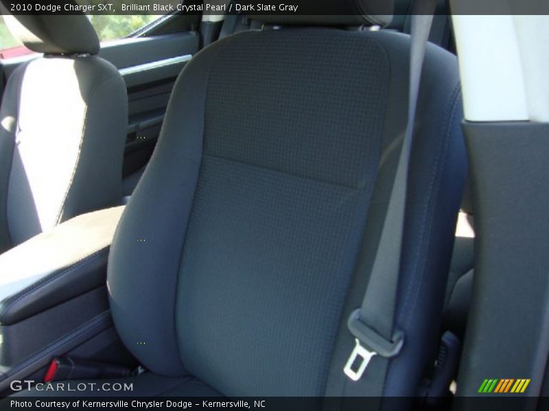 Brilliant Black Crystal Pearl / Dark Slate Gray 2010 Dodge Charger SXT