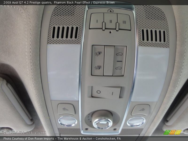 Phantom Black Pearl Effect / Espresso Brown 2009 Audi Q7 4.2 Prestige quattro