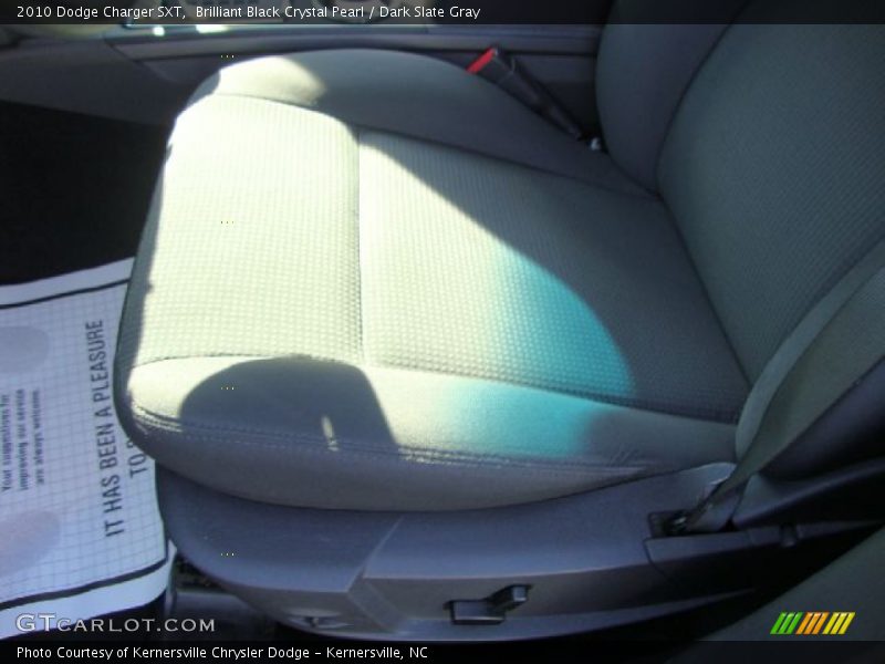 Brilliant Black Crystal Pearl / Dark Slate Gray 2010 Dodge Charger SXT