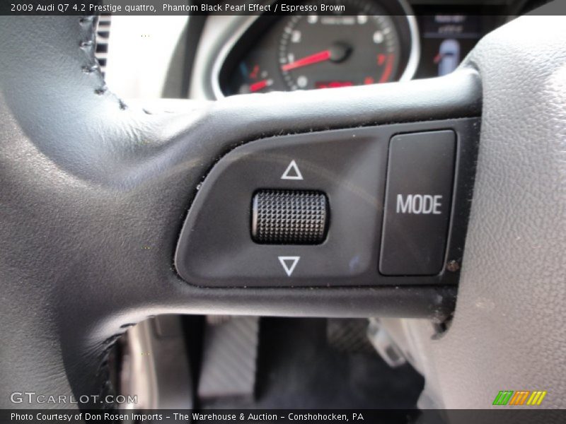 Phantom Black Pearl Effect / Espresso Brown 2009 Audi Q7 4.2 Prestige quattro