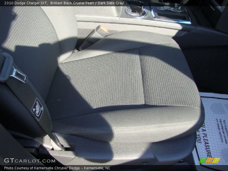 Brilliant Black Crystal Pearl / Dark Slate Gray 2010 Dodge Charger SXT