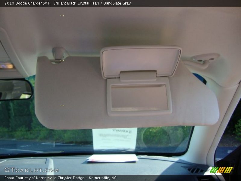 Brilliant Black Crystal Pearl / Dark Slate Gray 2010 Dodge Charger SXT