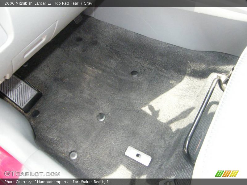 Rio Red Pearl / Gray 2006 Mitsubishi Lancer ES