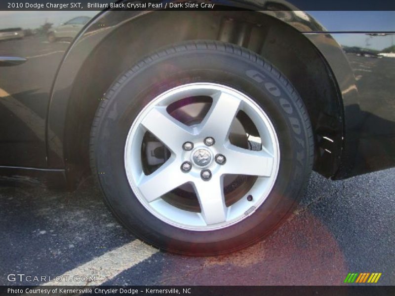 Brilliant Black Crystal Pearl / Dark Slate Gray 2010 Dodge Charger SXT