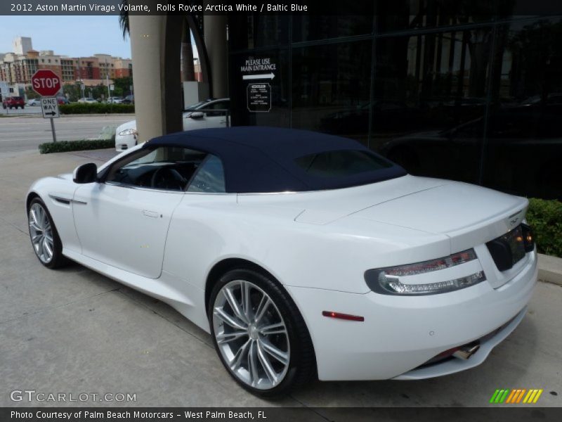  2012 Virage Volante Rolls Royce Arctica White