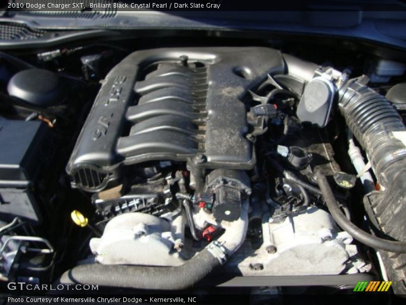 Brilliant Black Crystal Pearl / Dark Slate Gray 2010 Dodge Charger SXT