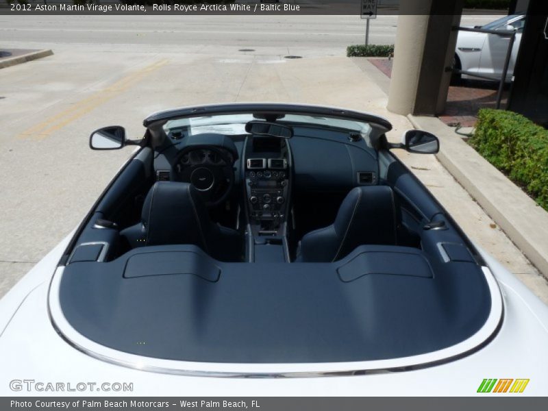  2012 Virage Volante Baltic Blue Interior