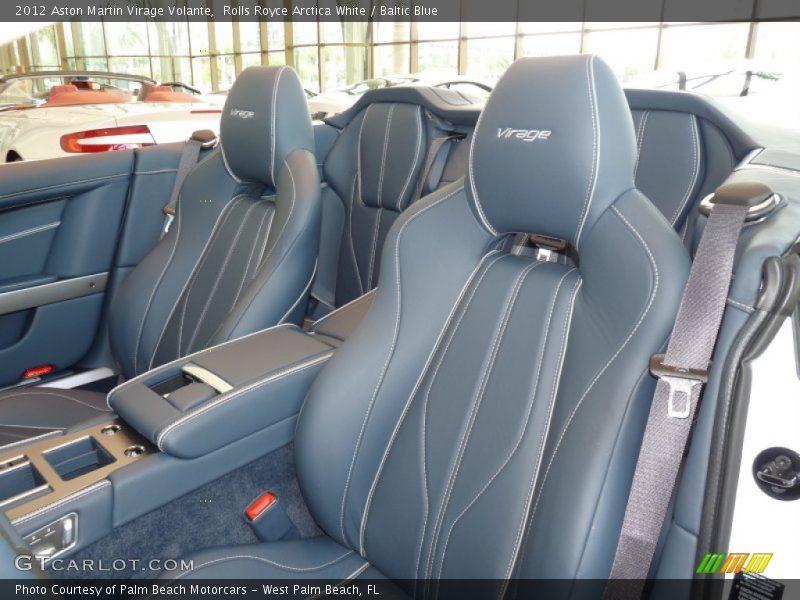  2012 Virage Volante Baltic Blue Interior