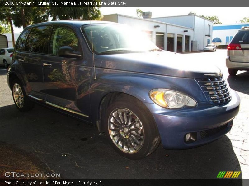 Marine Blue Pearl / Pastel Slate Gray 2006 Chrysler PT Cruiser GT