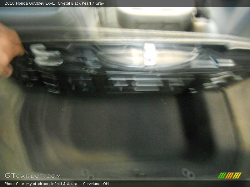 Crystal Black Pearl / Gray 2010 Honda Odyssey EX-L
