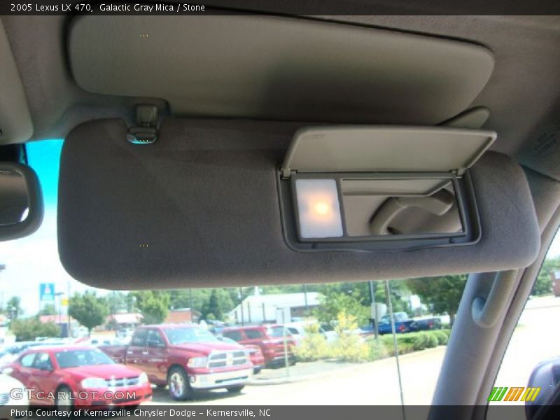 Galactic Gray Mica / Stone 2005 Lexus LX 470